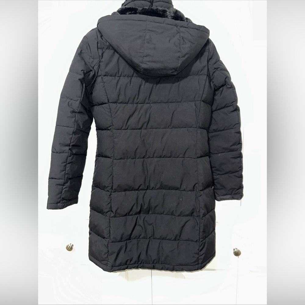Andrew Marc Stretch Ladies Long Parka Detachable Hood Jacket S - Picture 6 of 8